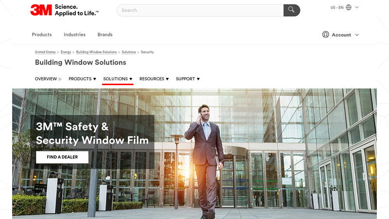 3M™ Safety & Security Window Films