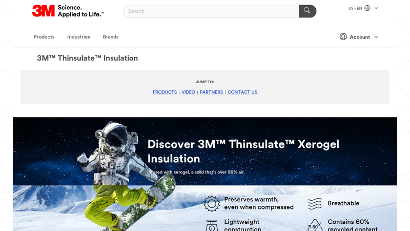 3M™ Thinsulate™ Insulation