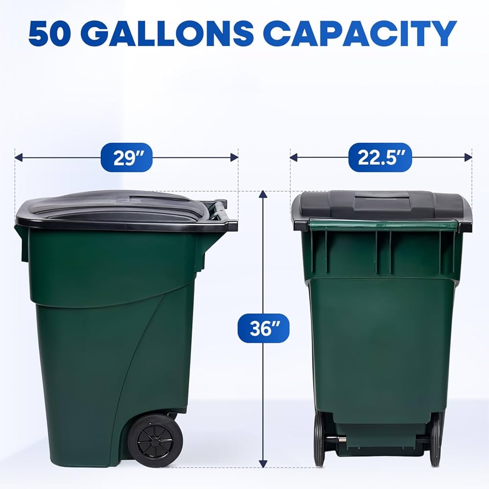 50 gal Trash Cans