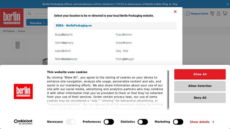 55 gal Stainless Steel Wine Barrels