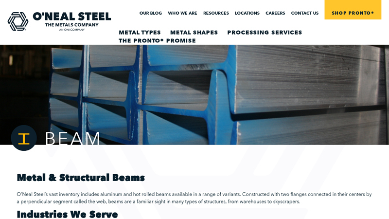 6061 Aluminum Beams - Hot Rolled Beam Supplier
