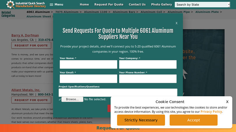 6061 Aluminum Manufacturers