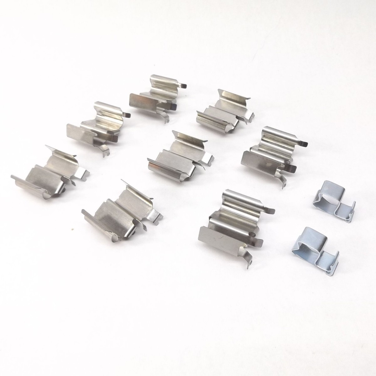 7 Brake Hardware Items, Including Abutment Clips, Shims