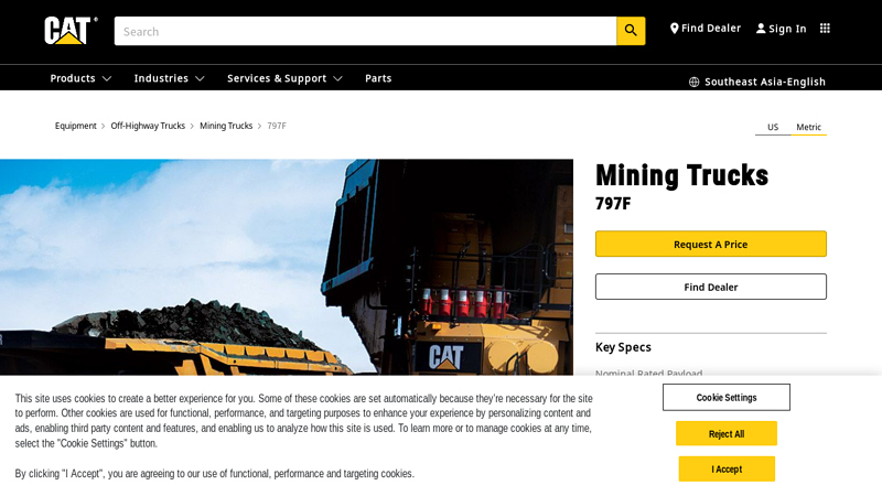 797F Mining Truck