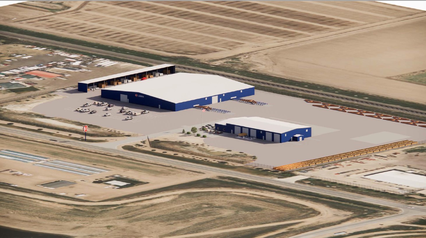 84 Lumber: Lumber Yard