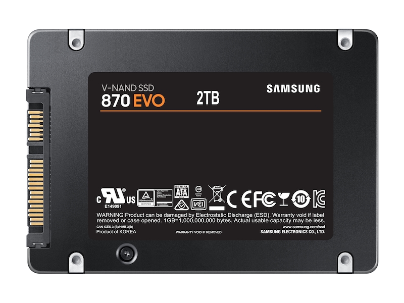 870 EVO SATA 2.5 inch 2TB SSD