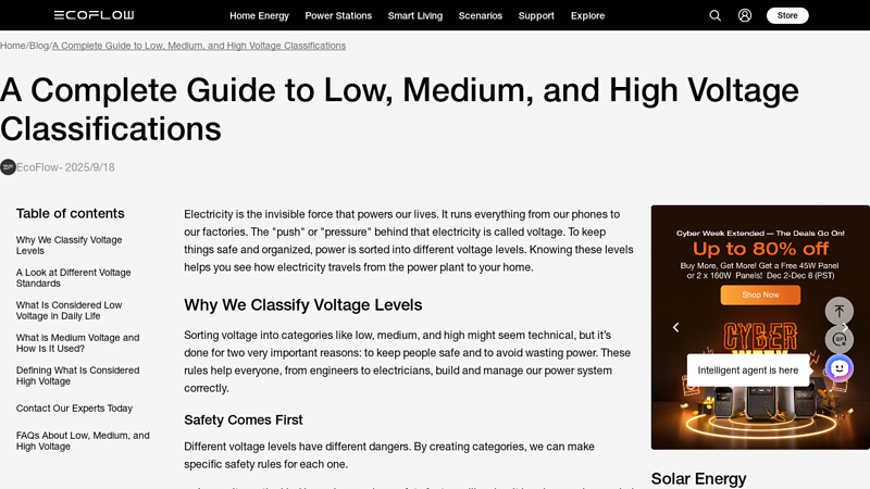 A Guide to Low, Medium, and High Voltage Classifications