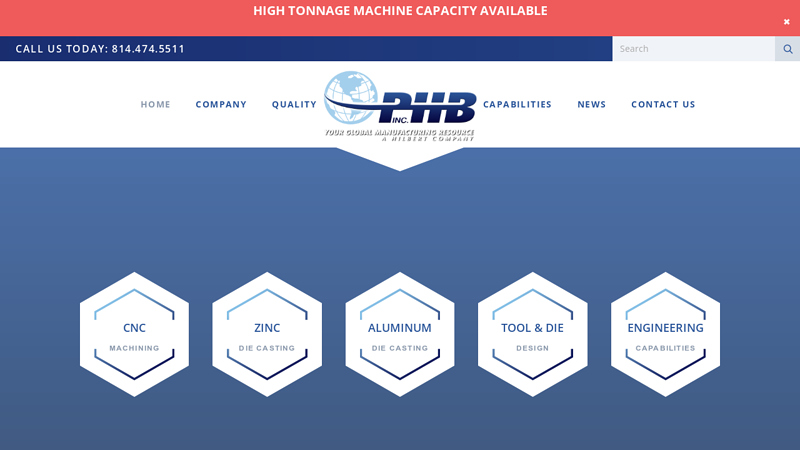 A Leading U.S. Die Casting Manufacturer