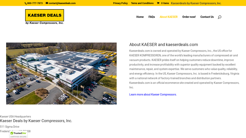 About Kaeser Compressors, Inc.