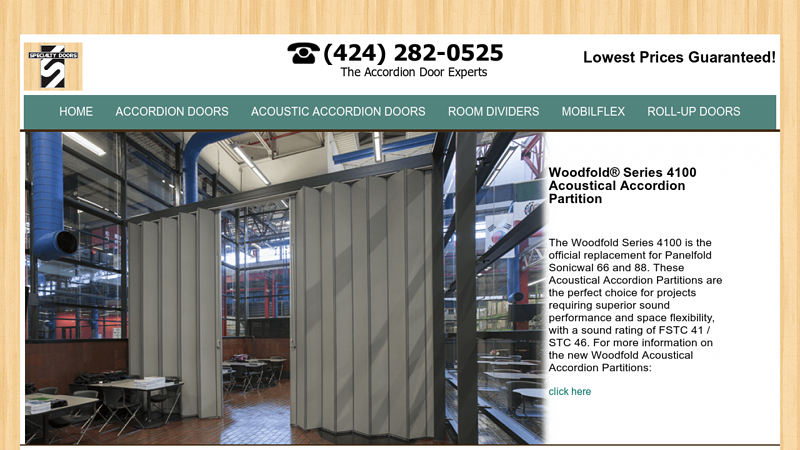 Accordion-Doors.com by Specialty Doors & Hardware