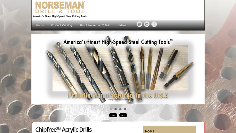 Acrylic Chipfree™ Drills