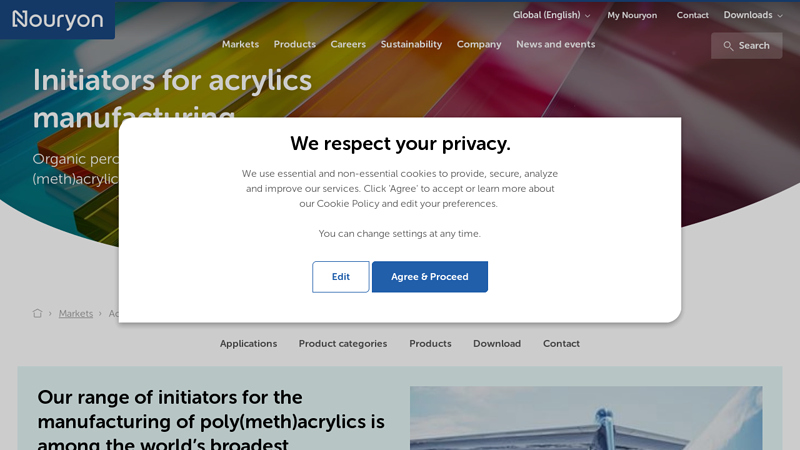 Acrylic coating resin and PPMA manufacturing