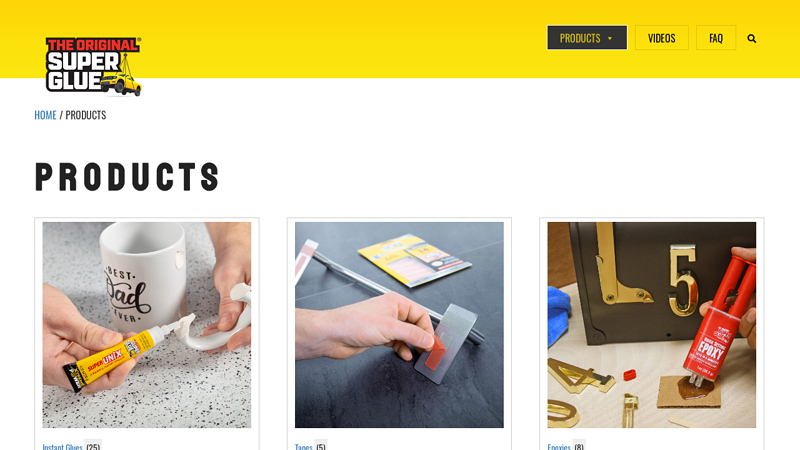 Adhesive Products Overview