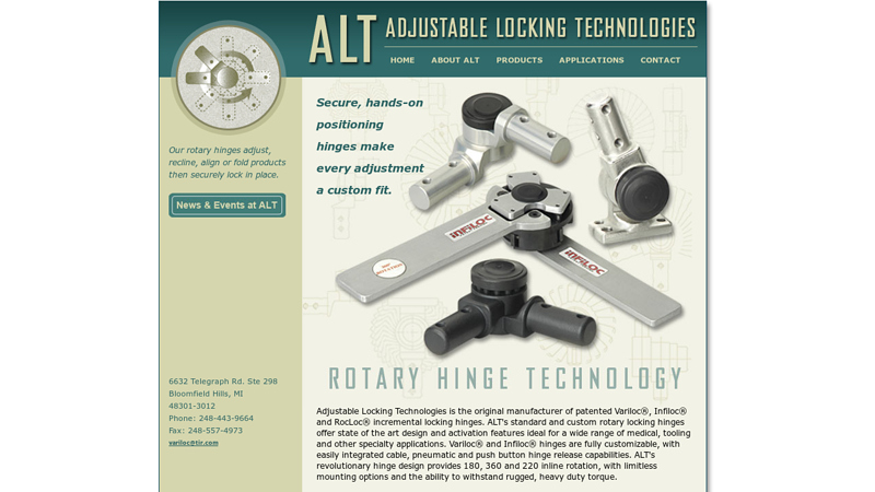 Adjustable Locking Technologies