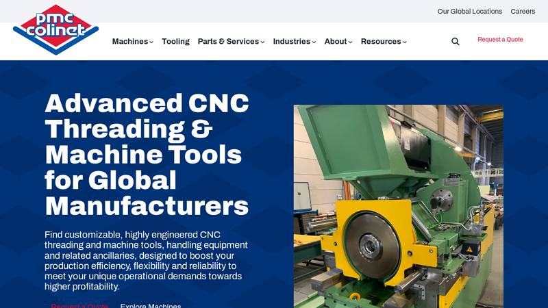 Advanced Pipe Threading & CNC Machine Tools for Global ...