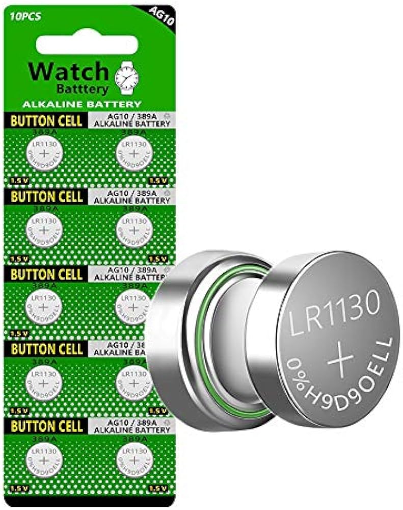 AG10 Alkaline Button Cell Battery
