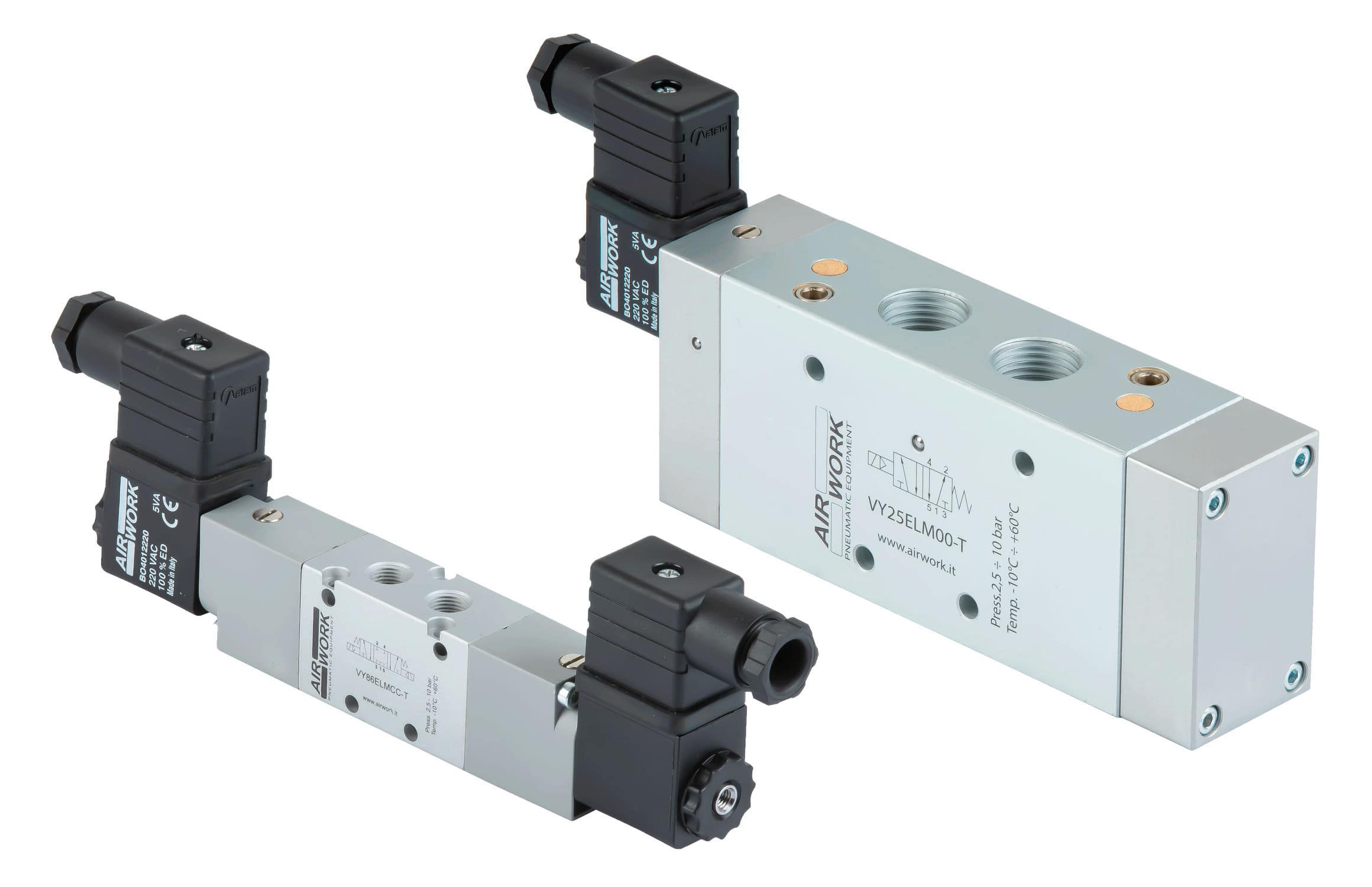 Air Cylinders, Solenoid Valves and Pneumatics
