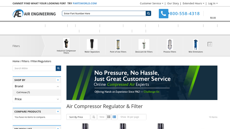 Air Filter & Regulator Combo