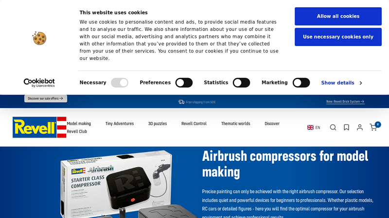 Airbrush compressor: professional compressed air systems