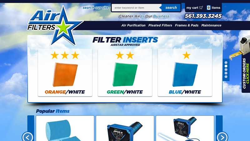 Airstar Filters