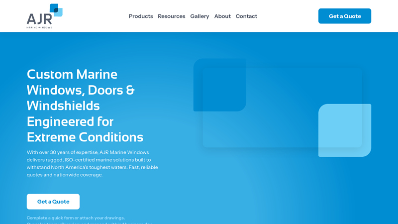 AJR Marine Windows