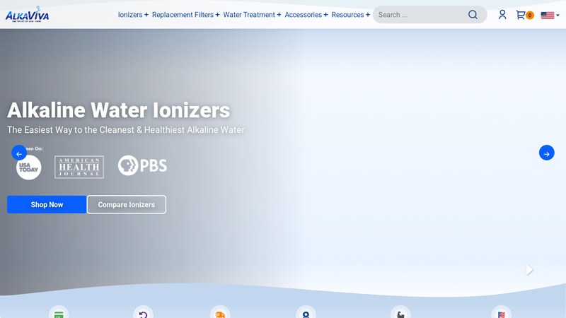 AlkaViva Water Ionizers & UltraWater Filtration