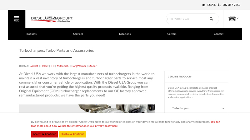 All Makes Turbochargers