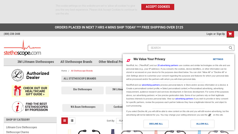 All Stethoscope Brands