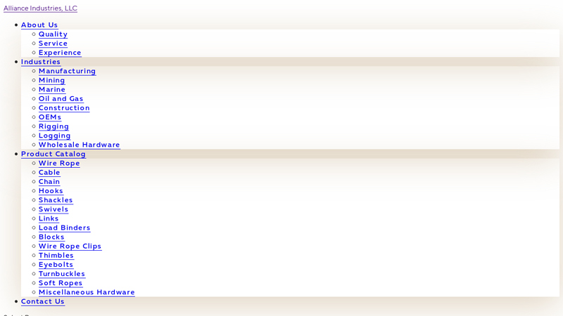 Alliance Industries, LLC