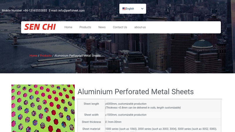 Aluminium Perforated Metal Sheets