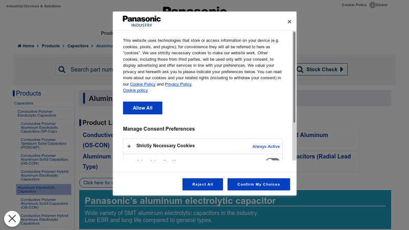 Aluminum Electrolytic Capacitors