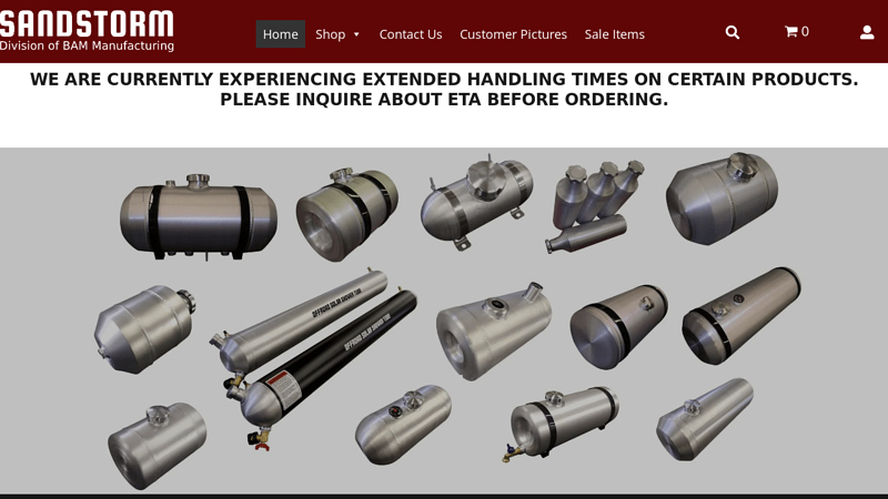 Aluminum Gas Tanks