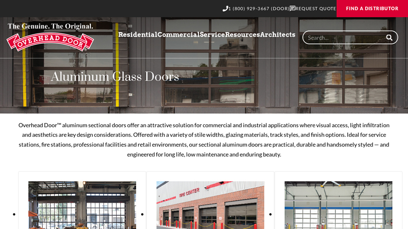 Aluminum Glass Doors