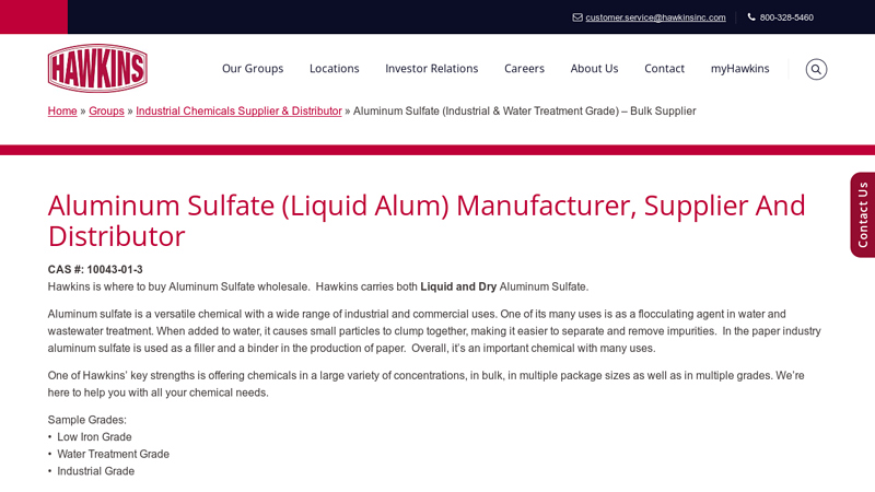 Aluminum Sulfate Liquid