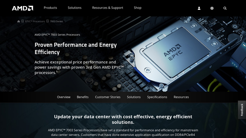 AMD EPYC™ 7003 Series Processors