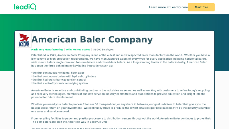 American Baler Company