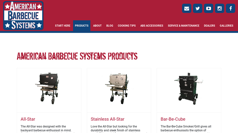 American Barbecue Systems Products