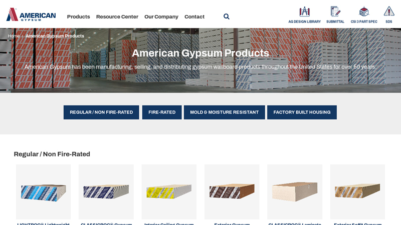 American Gypsum Products