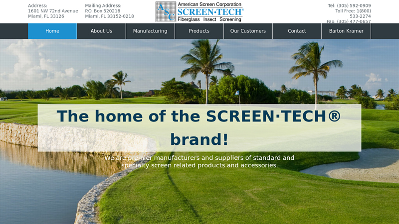 AMERICAN SCREEN CORPORATION