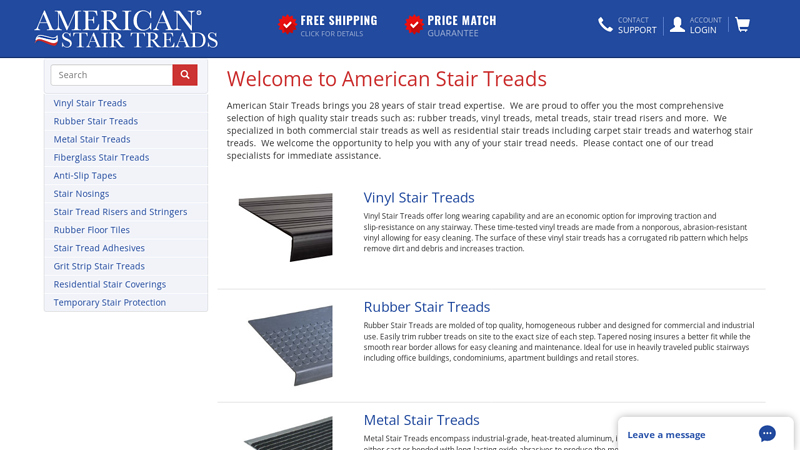 American Stair Treads