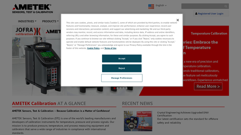 AMETEK Calibration