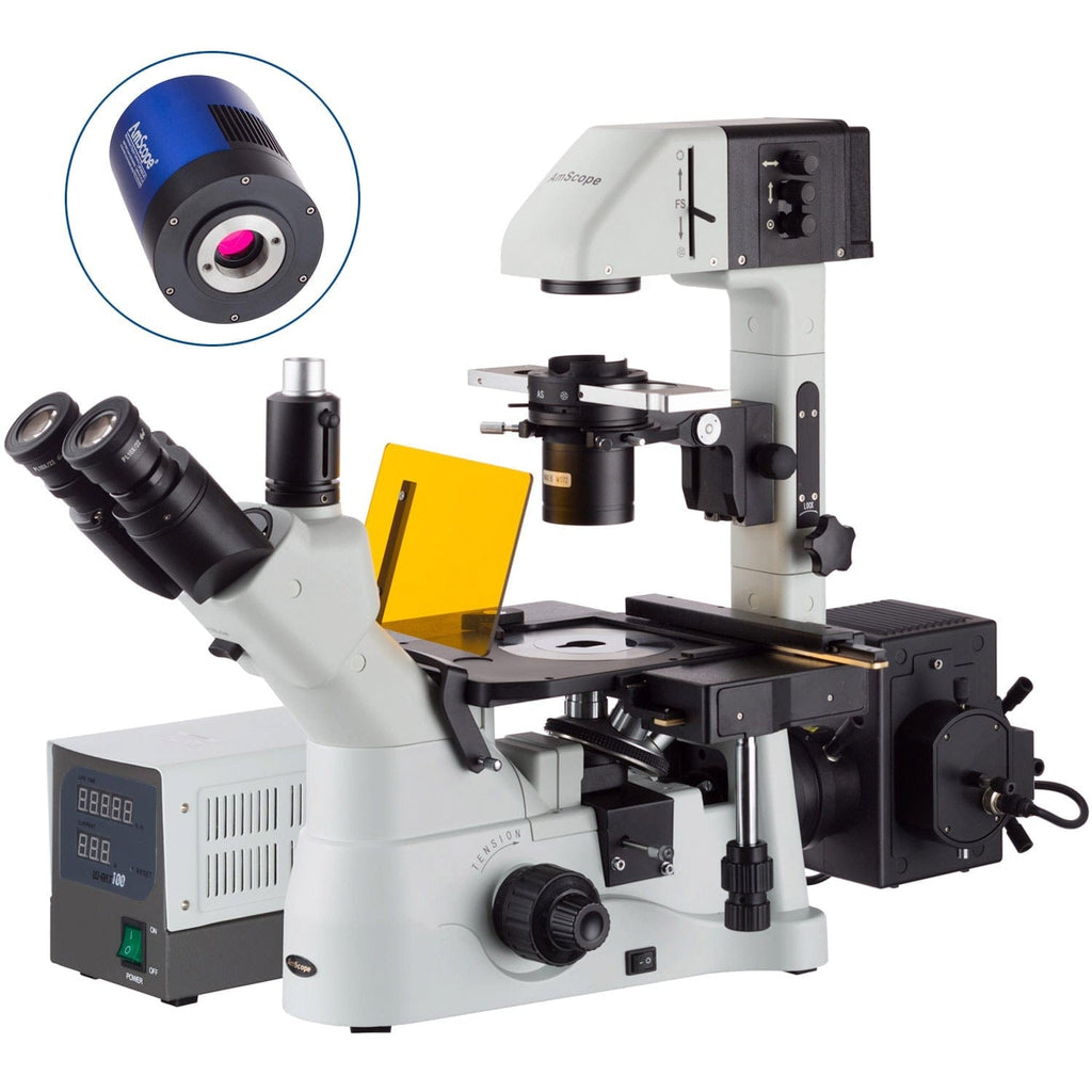 AmScope Fluorescence Medical & Microbiology Microscopes