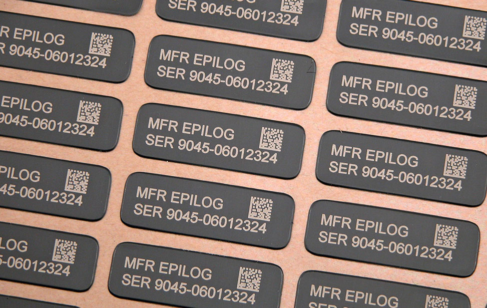 Anodized Aluminum Laser Marking