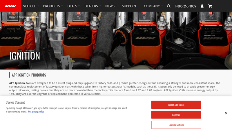 APR Ignition Upgrades