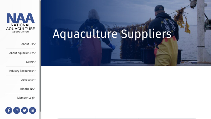 Aquaculture Supplier Directory