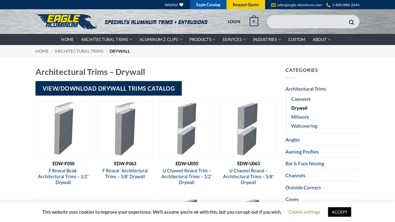 Architectural Trims – Drywall