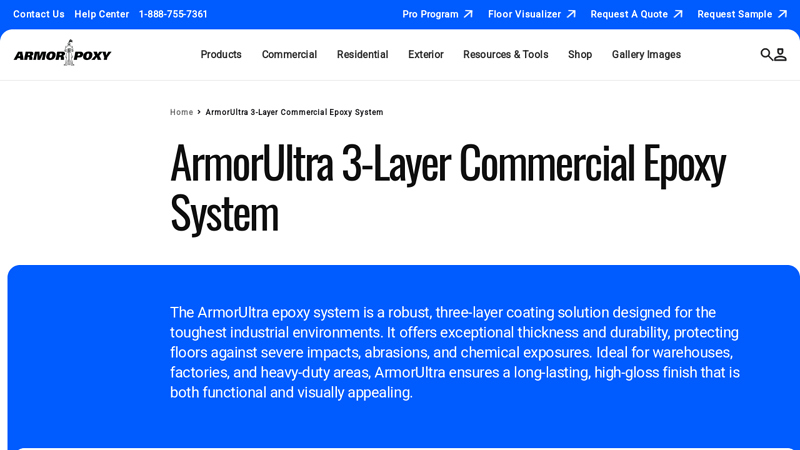ArmorUltra Epoxy Coating