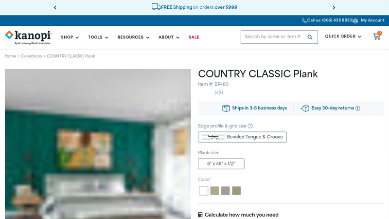 Armstrong COUNTRY CLASSIC Plank