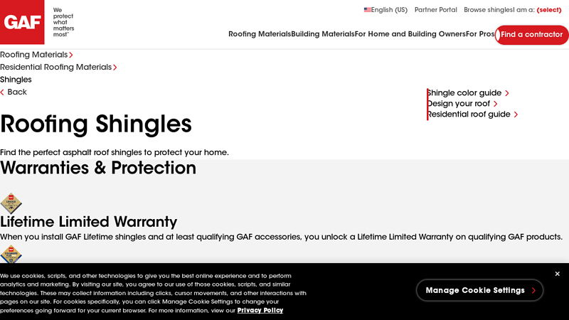 Asphalt Roofing Shingles