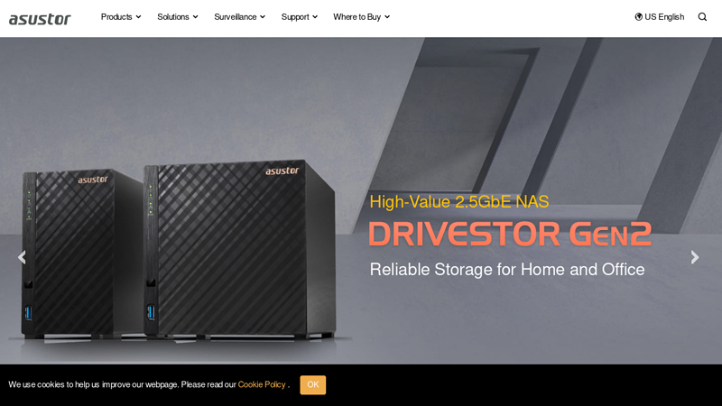 ASUSTOR NAS Storage